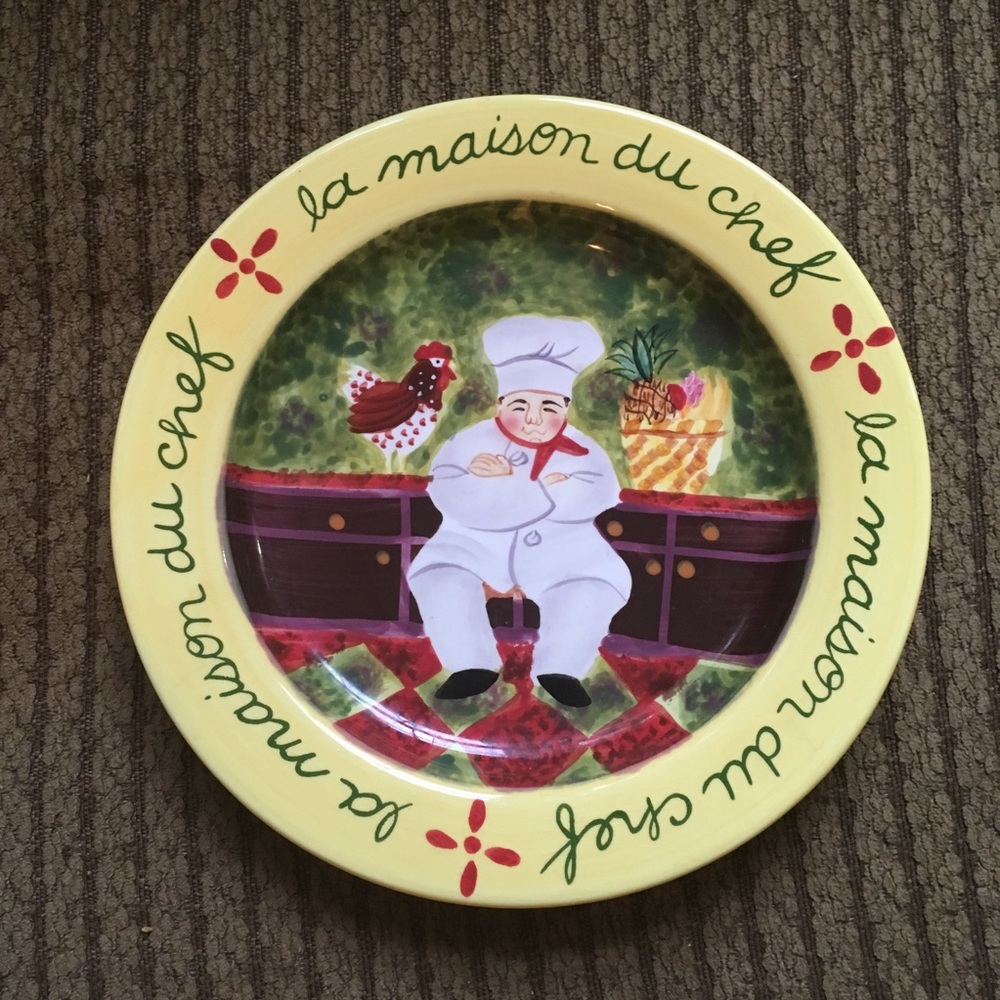 International Chef Jennifer Brinley La Maison du Chef with rooster dish